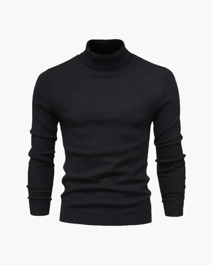 JANGSAN Merino Wool Turtleneck Sweater
