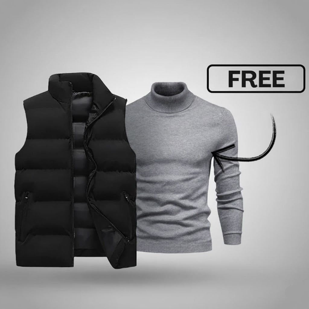 Men's Vest with Free Sweater 