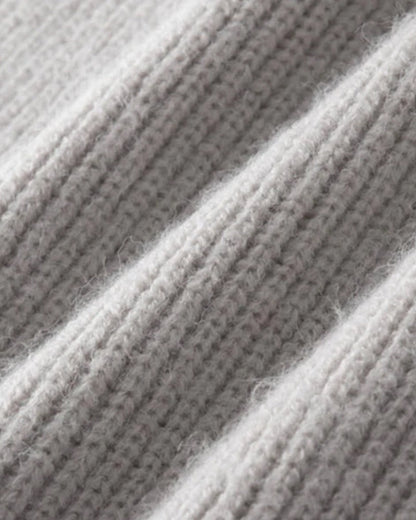 AMALFI Wool Gilet with Full-Length Zipper