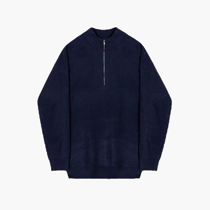 JEONJU Half-Zip Sweater
