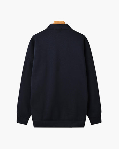 MONTE CARLO vintage quarter-zip sweater