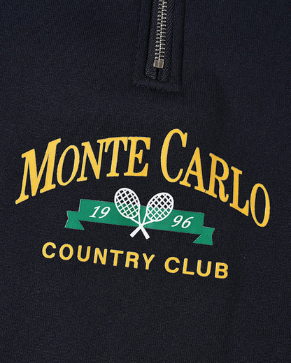 MONTE CARLO vintage quarter-zip sweater
